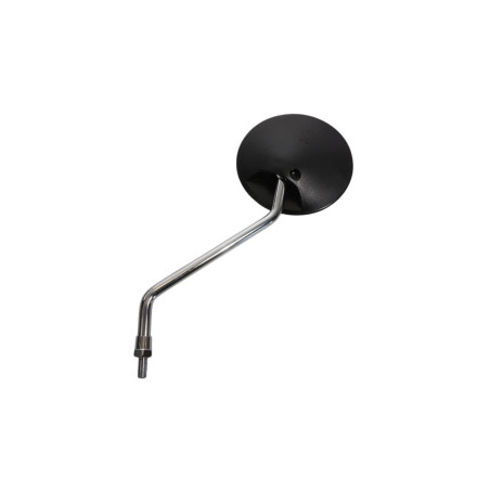 BIKETEC PARTS LUSTERKO LEWE UNIWERSALNE BEZ HOMOLOGACJI (M8/1,25) GWINT PRAWY, KOLOR CZARNY