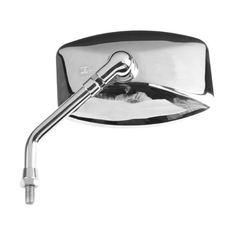 VICMA LUSTERKO UNIWERSALNE, ŚREDNICA GWINTU 10MM, STRONA PRAWA, KOLOR CHROMOWANY DAELIM VL 125 2000-2006 (E705)