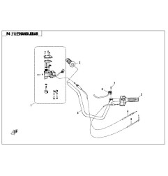 04. Linka gazu cfmoto X5 9010-100510