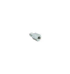 V PARTS (VICMA) ADAPTER LUSTERKA (GWINT M10 X 1,25 PRAWY/ZEWNĘTRZNY - M10 X 1,25 LEWY/WEWNĘTRZNY)(RT9VC)(KOLOR SREBRNY)