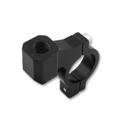 V PARTS (VICMA) ADAPTER LUSTERKA (WSPORNIK CNC) (GWINT WEWNĘTRZNY M10 X 1,25 PRAWY) KOLOR CZARNY (22MM) (TM19)