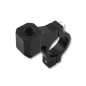 V PARTS (VICMA) ADAPTER LUSTERKA (WSPORNIK CNC) (GWINT WEWNĘTRZNY M10 X 1,25 PRAWY) KOLOR CZARNY (22MM) (TM19)