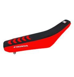 BLACKBIRD SIEDZENIE KOMPLETNE HONDA CR 125/250 '02-'07; CRF 450R '02-'04 STANDARD DOUBLE GRIP 3 KOLOR CZERWONY