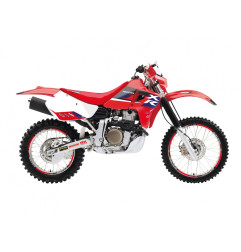 BLACKBIRD KOMPLET NAKLEJEK (OKLEIN) HONDA XR 650R '00-'09 DREAM 5 KOLOR CZERWONY