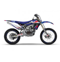 BLACKBIRD KOMPLET NAKLEJEK (OKLEIN) YAMAHA YZ 450F '10-'13 DREAM 5 KOLOR NIEBIESKI CZARNY