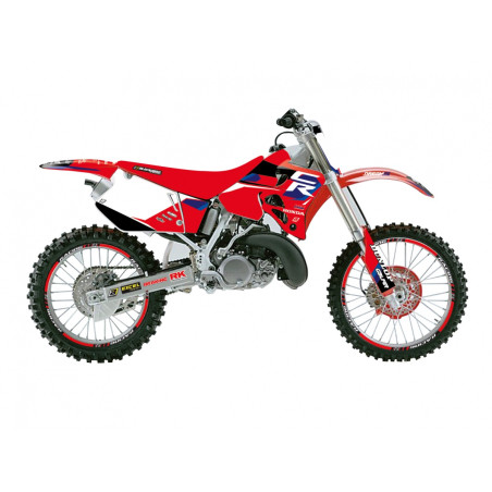BLACKBIRD KOMPLET NAKLEJEK (OKLEIN) HONDA CR 125R '93-'97, CR 250R '92-'96 DREAM 5 KOLOR CZERWONY CZARNY