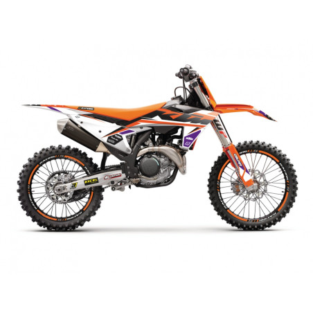 BLACKBIRD KOMPLET NAKLEJEK (OKLEIN) KTM SX/SX-F '23-'24, EXC/EXC-F '24-'25 DREAM 5 CHROME EFX