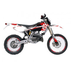 BLACKBIRD KOMPLET NAKLEJEK (OKLEIN) HUSQVARNA CR 125 '06-'08, WR 250/300 '06-'13 DREAM 5 KOLOR CZERWONY BIAŁY CZARNY