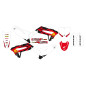 BLACKBIRD KOMPLET NAKLEJEK (OKLEIN) HONDA CR 125R '02-'07, CR 250R '02-'07 RETRO (RESTYLING POLISPORT '22)