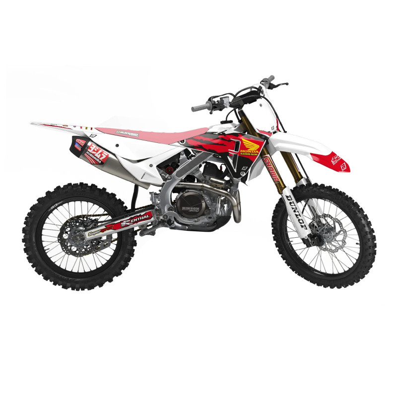 BLACKBIRD KOMPLET NAKLEJEK (OKLEIN) HONDA CRF 250R '25; CRF 450R '25 RETRO