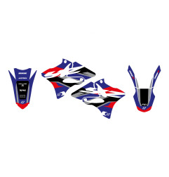BLACKBIRD KOMPLET NAKLEJEK (OKLEIN) YAMAHA YZ 125/250 '02-'14 DREAM 5 KOLOR NIEBIESKI CZARNY