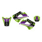 BLACKBIRD KOMPLET NAKLEJEK (OKLEIN) KAWASAKI KX 85 '01-'13 DREAM 5 KOLOR ZIELONY CZARNY
