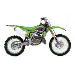 BLACKBIRD KOMPLET NAKLEJEK (OKLEIN) KAWASAKI KX 125/250 '03-'08 DREAM 5 KOLOR ZIELONY CZARNY