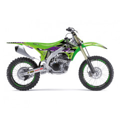 BLACKBIRD KOMPLET NAKLEJEK (OKLEIN) KAWASAKI KX 450F '12-'15 DREAM 5 KOLOR ZIELONY CZARNY