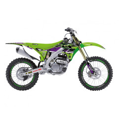 BLACKBIRD KOMPLET NAKLEJEK (OKLEIN) KAWASAKI KX 250F '13-'16 DREAM 4 KOLOR ZIELONY CZARNY