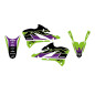 BLACKBIRD KOMPLET NAKLEJEK (OKLEIN) KAWASAKI KX 85 '22-'23 DREAM 5 KOLOR ZIELONY CZARNY