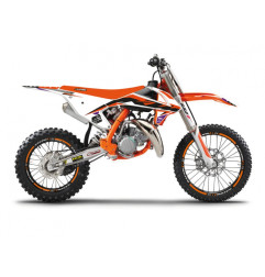 BLACKBIRD KOMPLET NAKLEJEK (OKLEIN) KTM SX 85 '18-'23 DREAM 5 KOLOR POMARAŃCZOWY BIAŁY CZARNY