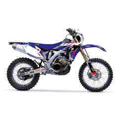 BLACKBIRD KOMPLET NAKLEJEK (OKLEIN) YAMAHA WR 450F '12-'15 DREAM 5 KOLOR NIEBIESKI CZARNY