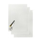 BLACKBIRD KOMPLET NAKLEJEK (OKLEIN) (FOLIA CRYSTALL 0,4 MM) (PERFOROWANA) 3 X ARKUSZ 47X33CM, KOLOR TRANSPARENTNY