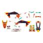 BLACKBIRD KOMPLET NAKLEJEK (OKLEIN) KTM SX/SX-F '23-'24, EXC/EXC-F '24-'25 REPLICA KTM FACTORY MXGP KTM KOLOR POMARAŃCZKOWY