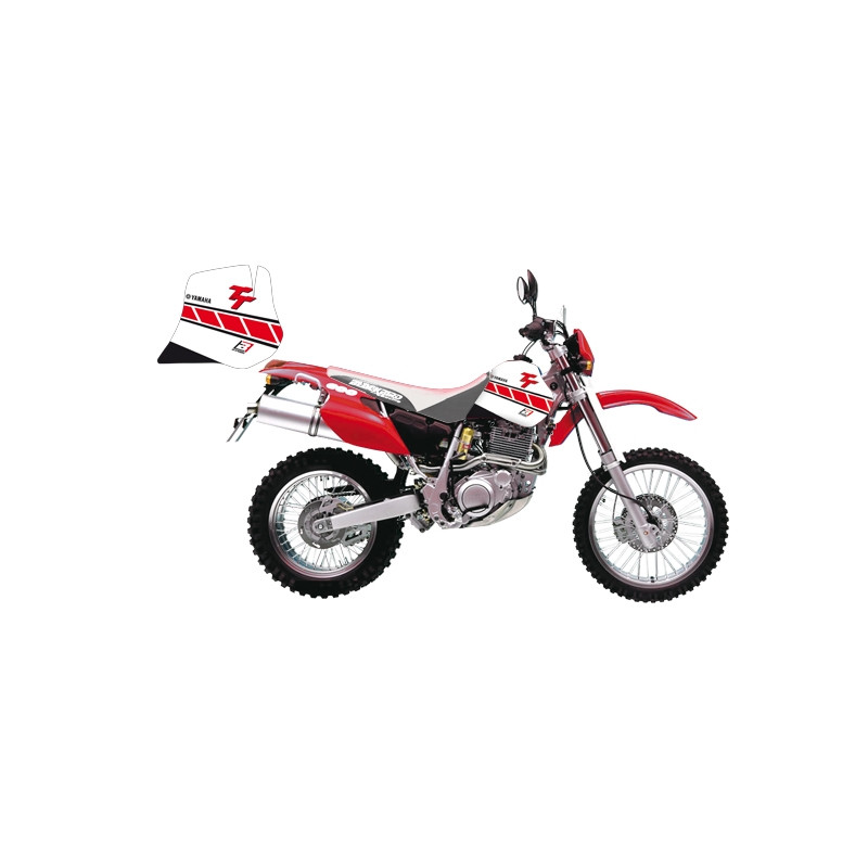 BLACKBIRD KOMPLET NAKLEJEK (OKLEIN) YAMAHA TT 600R '97-'05 DREAM 2 KOLOR BIAŁY CZERWONY
