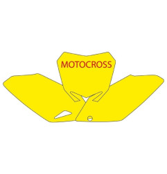 BLACKBIRD WYPRZEDAŻ KOMPLET NAKLEJEK (OKLEIN) POD NUMERY STARTOWE SUZUKI RMZ 450 '08-'16