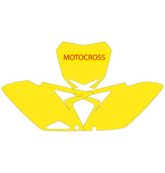 BLACKBIRD WYPRZEDAŻ KOMPLET NAKLEJEK (OKLEIN) POD NUMERY STARTOWE SUZUKI RMZ 250 '10-'16