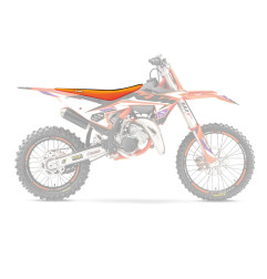 BLACKBIRD POKROWIEC / POSZYCIE NA SIEDZENIE KTM SX 85 '25 DOUBLE GRIP KOLOR POMARAŃCZOWY