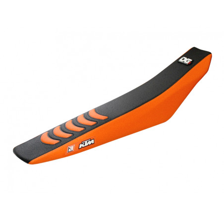 BLACKBIRD POKROWIEC / POSZYCIE NA SIEDZENIE KTM SX 85 '25 DOUBLE GRIP KOLOR POMARAŃCZOWY