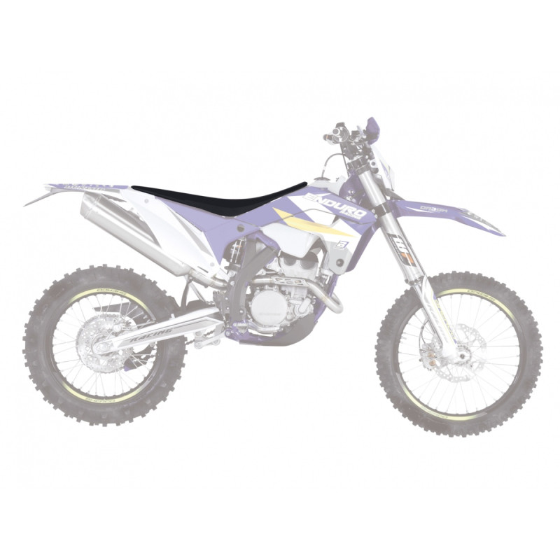 BLACKBIRD POKROWIEC / POSZYCIE NA SIEDZENIE SHERCO SE/SEF '25 (SE/SFE ALL MODELS '25) PYRAMID KOLOR CZARNY