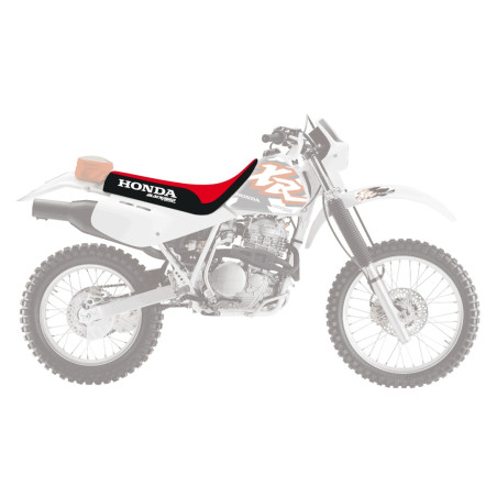 BLACKBIRD POKROWIEC / POSZYCIE NA SIEDZENIE HONDA XR 600 '88-'99 LOGO HONDA, TRADITIONAL, KOLOR CZERWONY/CZARNY