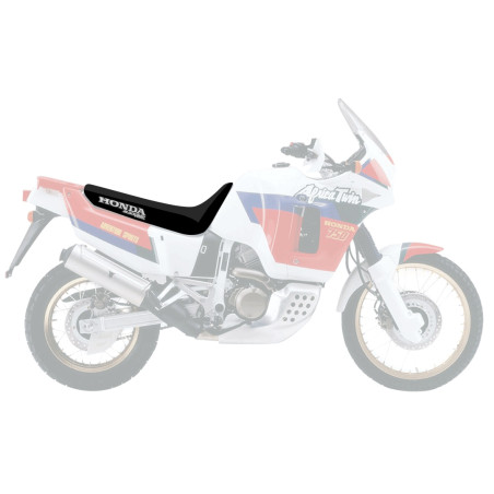 BLACKBIRD POKROWIEC / POSZYCIE NA SIEDZENIE HONDA XRV 650/750 '88-'92 TRADITIONAL LOGO HONDA KOLOR CZARNY