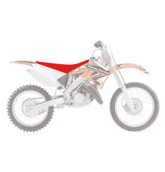 BLACKBIRD POKROWIEC / POSZYCIE NA SIEDZENIE HONDA CR 125/250 '00-'01 PYRAMID (PMD) KOLOR CZERWONY