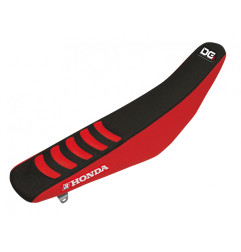 BLACKBIRD POKROWIEC / POSZYCIE NA SIEDZENIE HONDA CRF 150R '07-'23 DOUBLE GRIP 3, KOLOR CZERWONY CZARNY