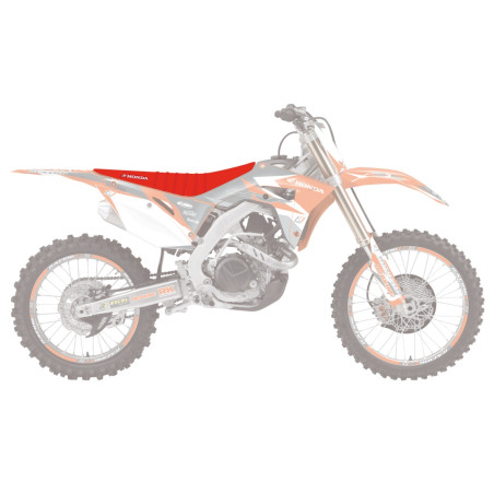 BLACKBIRD POKROWIEC / POSZYCIE NA SIEDZENIE HONDA CRF 250R '14-'17, CRF 450R '13-'16 MULTITRACTION, KOLOR CZERWONY