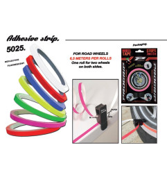 PROGRIP TAŚMA OZDOBNA NA FELGI (Z APLIKATOREM) KOLOR CZERWONY (6,2 M) (PG5025RD) (5025-107) - WYCOFANA Z OFERTY