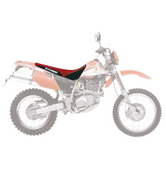 BLACKBIRD POKROWIEC / POSZYCIE NA SIEDZENIE YAMAHA TTR 600 '97-'05 TRADITIONAL LOGO BLACKBIRD KOLOR CZERWONY CZARNY