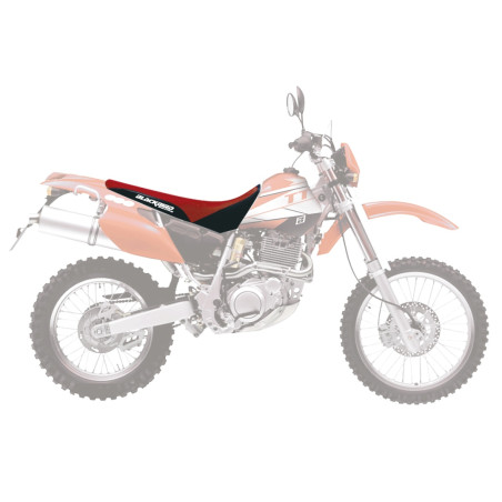 BLACKBIRD POKROWIEC / POSZYCIE NA SIEDZENIE YAMAHA TTR 600 '97-'05 TRADITIONAL LOGO BLACKBIRD KOLOR CZERWONY CZARNY