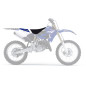 BLACKBIRD WYPRZEDAŻ POKROWIEC / POSZYCIE NA SIEDZENIE YAMAHA YZ 125/250 '02-'21 DREAM 4 KOLOR CZARNY NIEBIESKI BIAŁY