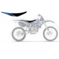 BLACKBIRD WYPRZEDAŻ POKROWIEC / POSZYCIE NA SIEDZENIE YAMAHA YZ 250F '10-'13 TRIBAL SKULL 2 KOLOR CZARNY NIEBIESKI