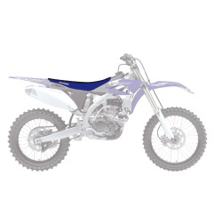 BLACKBIRD POKROWIEC / POSZYCIE NA SIEDZENIE YAMAHA YZ 250F '10-'13 DOUBLE GRIP 3 KOLOR CZARNY NIEBIESKI