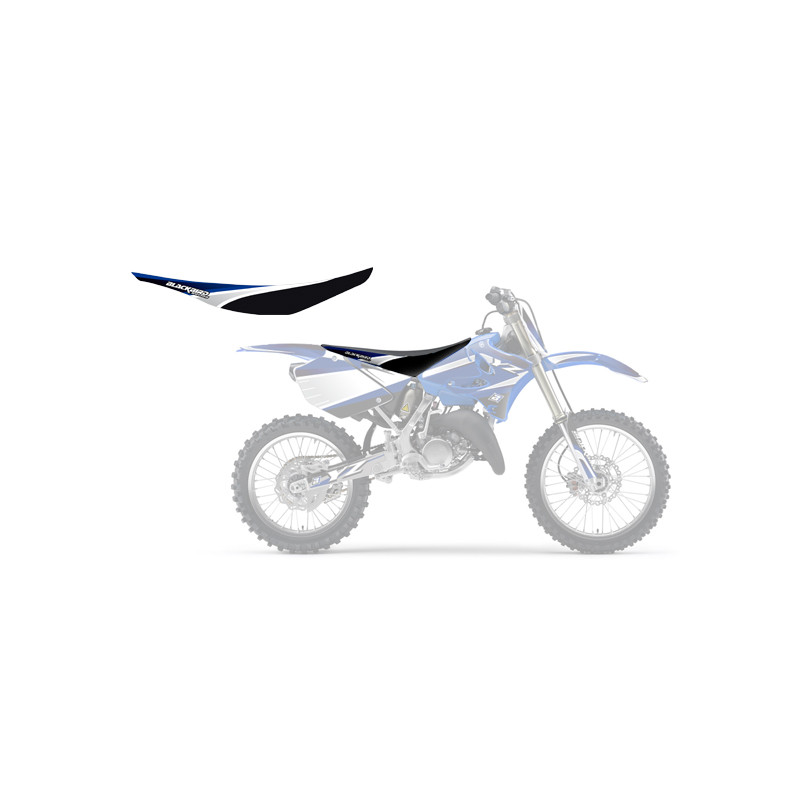 BLACKBIRD WYPRZEDAŻ POKROWIEC / POSZYCIE NA SIEDZENIE YAMAHA YZ 450F '10-'13 KOLOR CZARNY NIEBIESKI