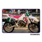 TECNOSEL (BLACKBIRD) KOMPLET NAKLEJEK (OKLEIN) YAMAHA YZ 125/250 '93-'95, REPLICA TEAM YAMAHA '93 KOLOR RÓŻOWY/NIEBIESKI/BIAŁY