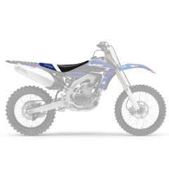 BLACKBIRD POKROWIEC / POSZYCIE NA SIEDZENIE YAMAHA YZ 450F '10-'13 DREAM 4 KOLOR CZARNY NIEBIESKI BIAŁY
