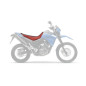 BLACKBIRD POKROWIEC / POSZYCIE NA SIEDZENIE YAMAHA XT 660 R/X '04-'19 (16) TRADITIONAL KOLOR CZARNY CZERWONY
