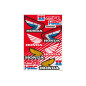 TECNOSEL (BLACKBIRD) KOMPLET NAKLEJEK (OKLEIN) REKLAMOWYCH, LOGO HONDA VINTAGE