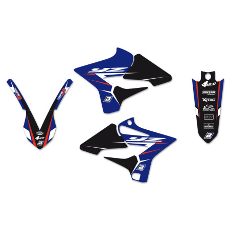 BLACKBIRD WYPRZEDAZ KOMPLET NAKLEJEK (OKLEIN) YAMAHA YZ 125/250 '22-'24 DREAM 4 KOLOR NIEBIESKI CZARNY