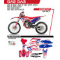 UFO KOMPLET NAKLEJEK (OKLEIN) GAS GAS MC 125 '21-'22; MC 250 '22; MCF 250/350/450 '21-'22 PATRIOT KOLOR CZERWONY - WYPRZEDAŻ