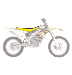 BLACKBIRD POKROWIEC / POSZYCIE NA SIEDZENIE SUZUKI RMZ 450 '08-'17 ZEBRA KOLOR CZARNY ŻÓŁTY