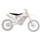 BLACKBIRD POKROWIEC / POSZYCIE NA SIEDZENIE SUZUKI RMZ 250 '19-'23, RMZ450 '18-'23 PYRAMID (PMD) KOLOR CZARNY